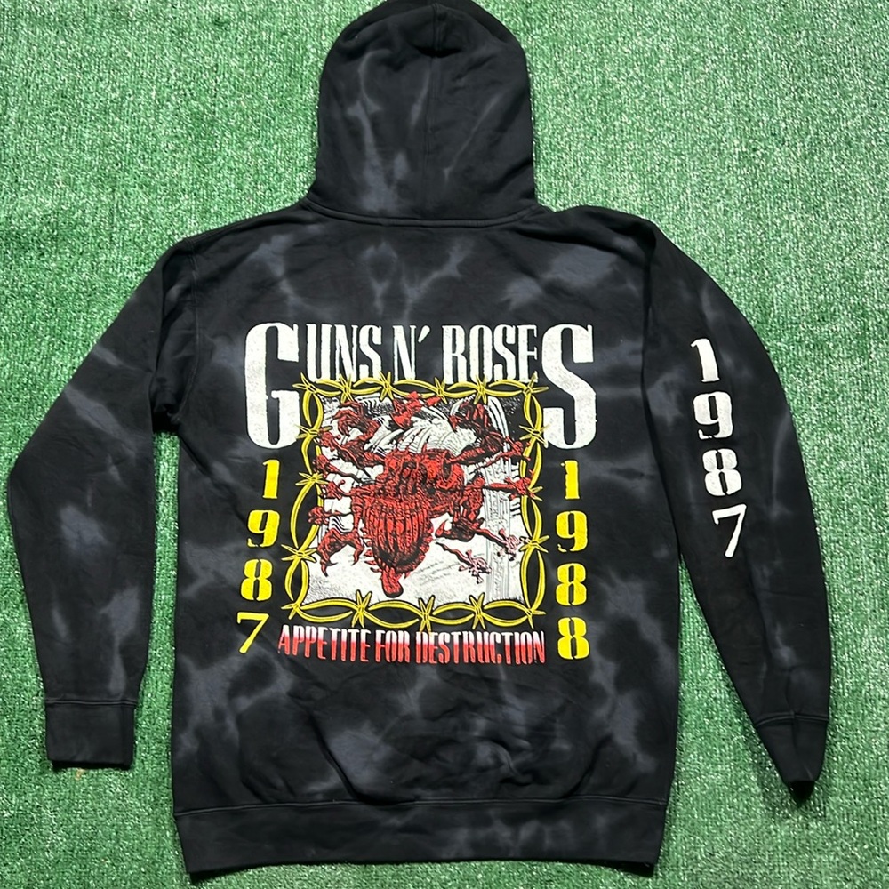 Guns N’ Roses Appetite For Destruction Hoodie Sz M